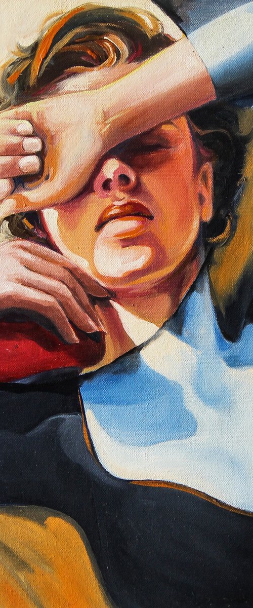Her Cosmic Space by ARTIST GURDISH PANNU