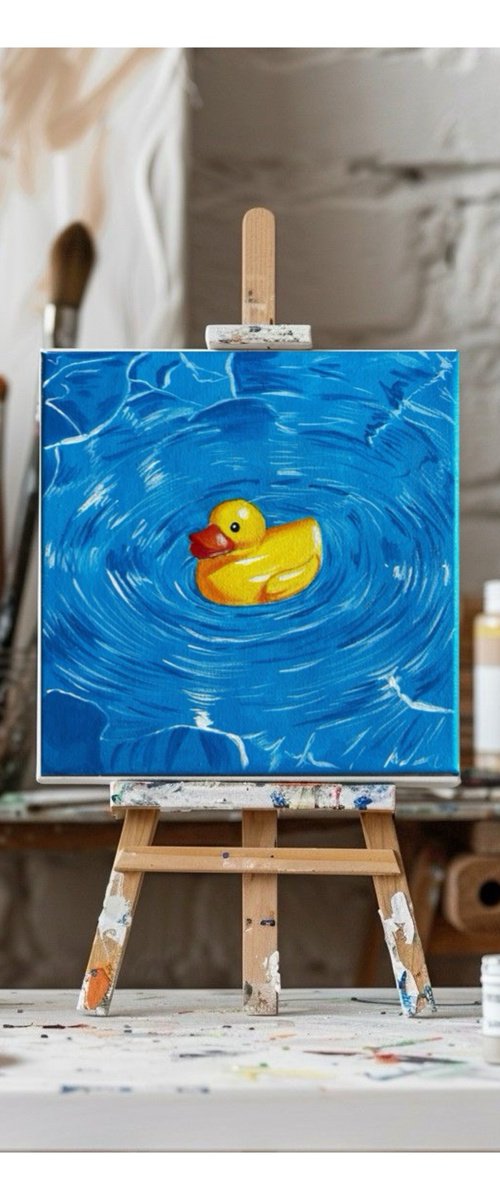 Rubber ducky by Amelia Taylor