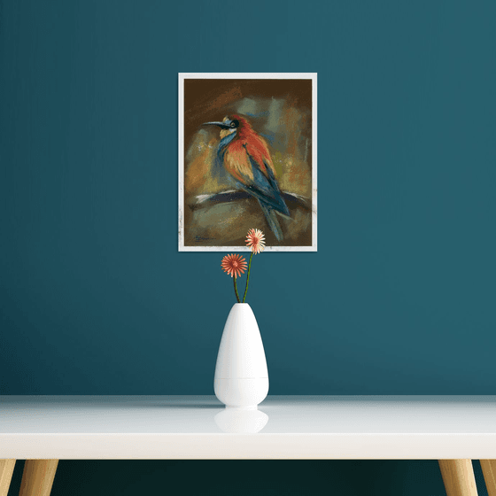 Bee Eater  (pastel)