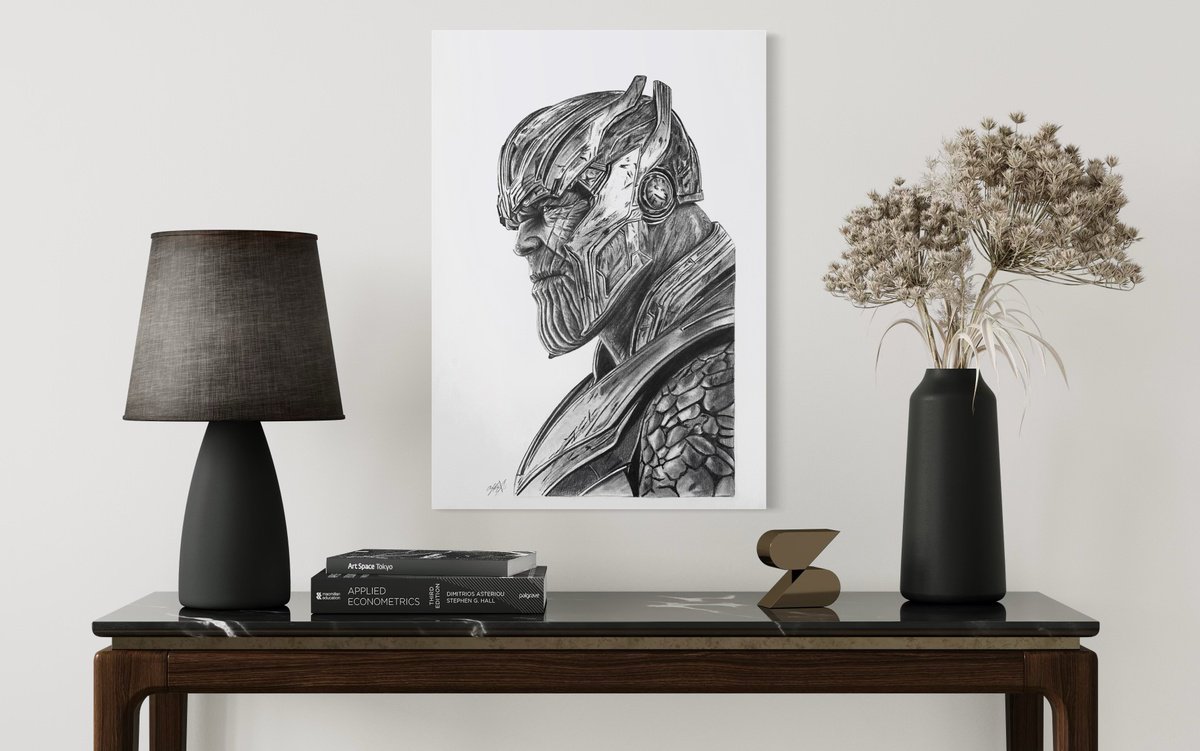 Photorealistic Pencil Drawing , Cinematic Villain Graphite Portrait By Amelia Taylor, 8 X 12, Artwork For Sale On Artfinder