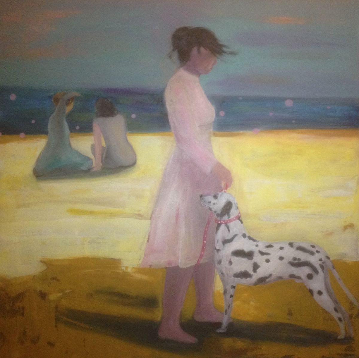 Friends By Nadya Peovska, 35 X 35, Artwork For Sale On Artfinder
