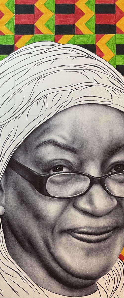 Zainab Bangura by Habib Hajallie