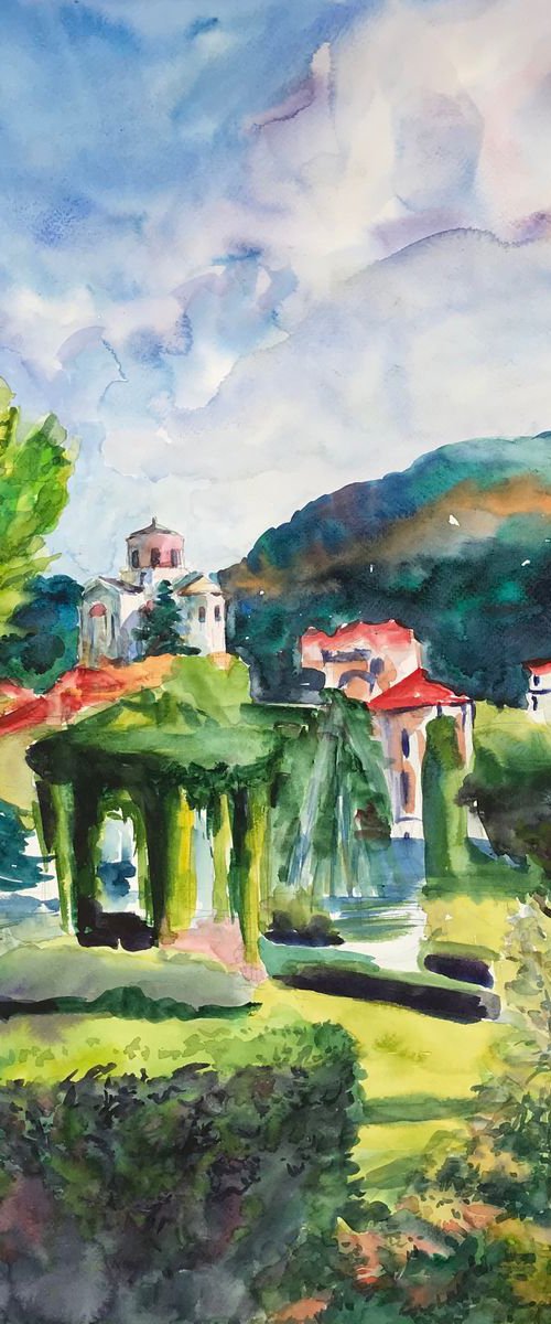 Laveno Mombello Italy by Kateryna Krivchach