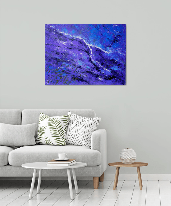 Purple Nebula - Large