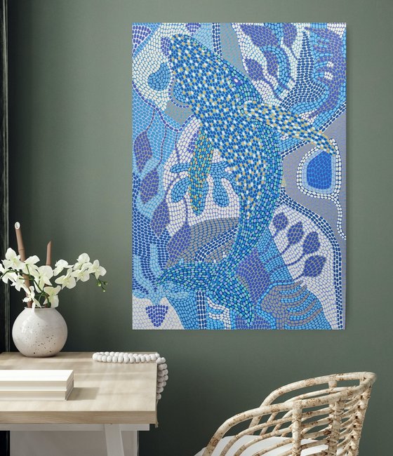 Whale in a Mosaic Sea