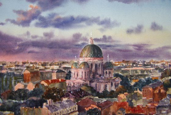 The roofs of Saint Petersburg