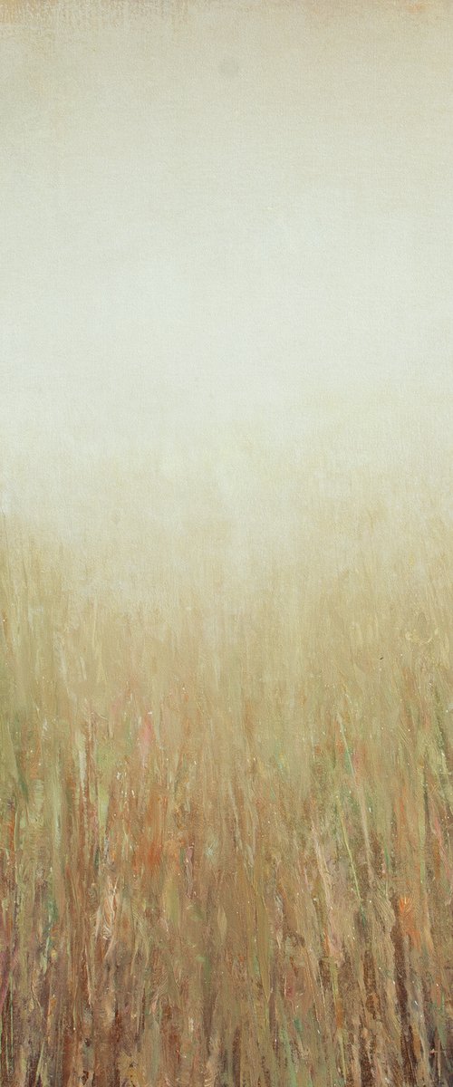 Summer Light 211220, texture abstract golden field by Don Bishop