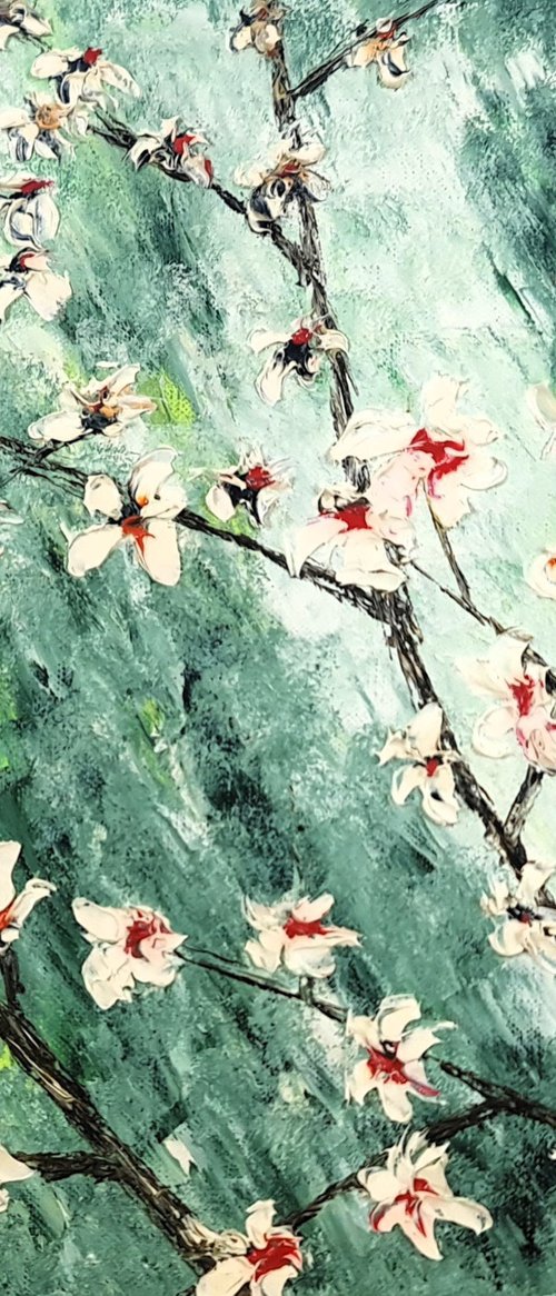 Cherries in bloom 1 by Daniel Urbaník