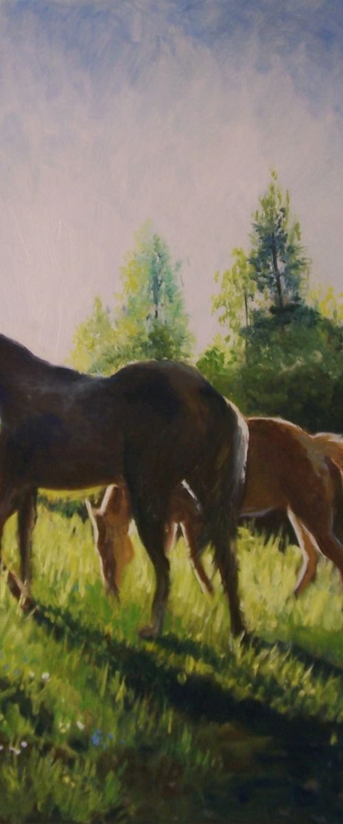 The first Spring morning by Rod Bere