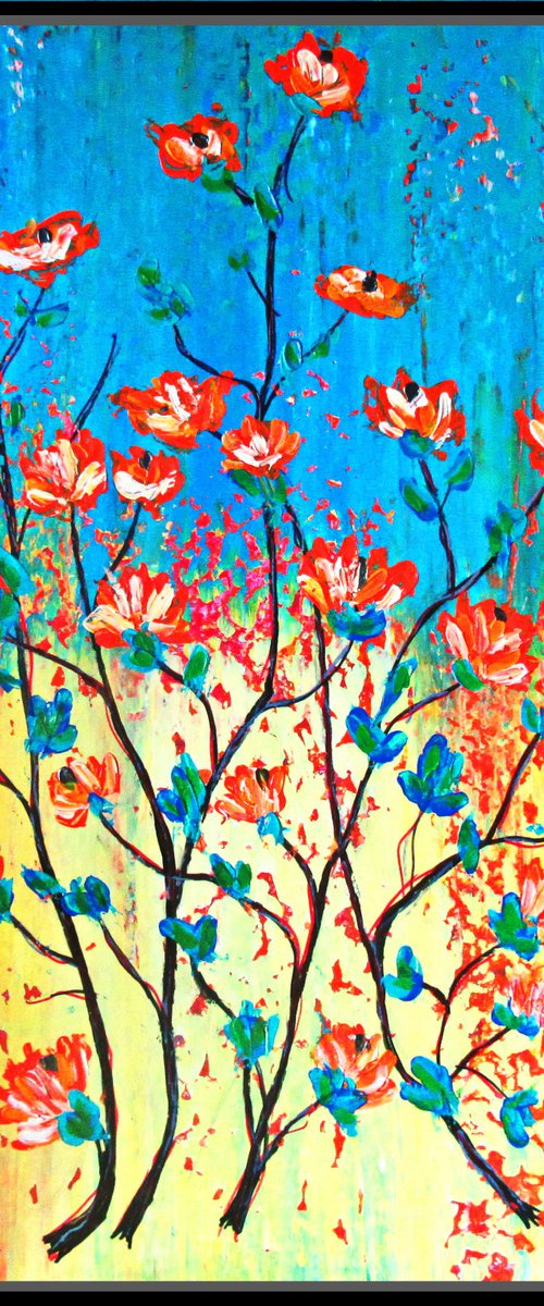 DESERT  FLOWERS,  XL,  framed by Tomaž Gorjanc - Tomo