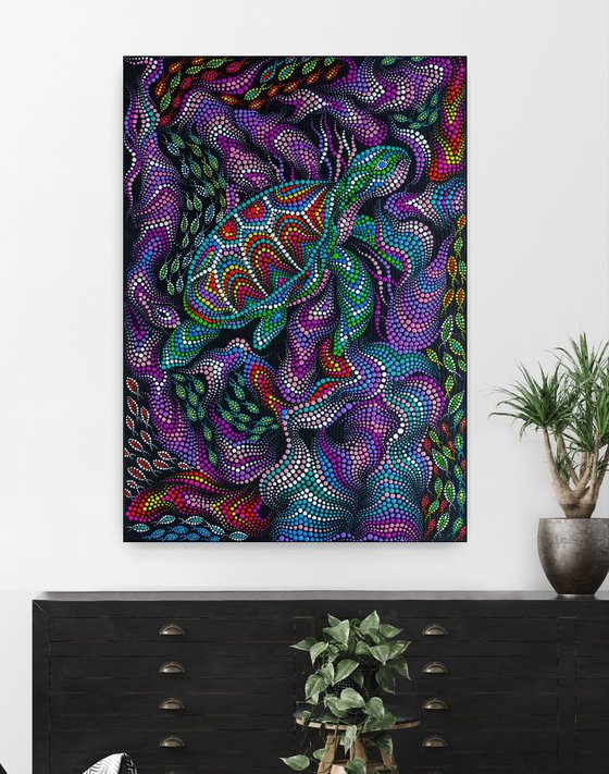 Cosmic Sea Turtle