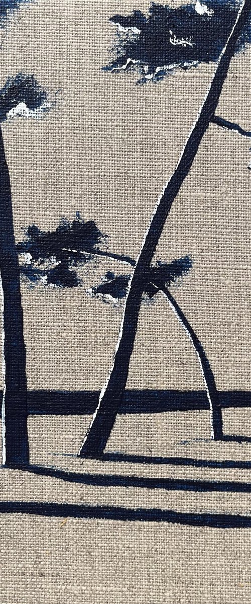 Cap Coz indigo 3D by Cadiou Frederic