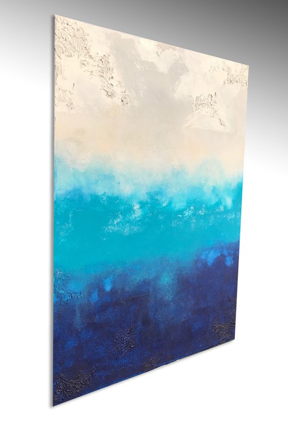 pacific blue  (100 x 70 cm) Dee Brown Artworks