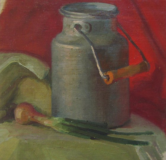 Still life with onion