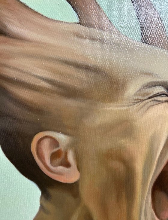 Original oil painting Surrealism