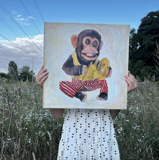 Whimsical Circus 40x40cm