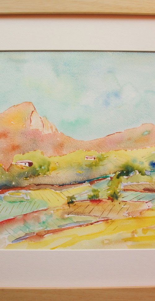 Mountain in southern France by Jean-Noël Le Junter
