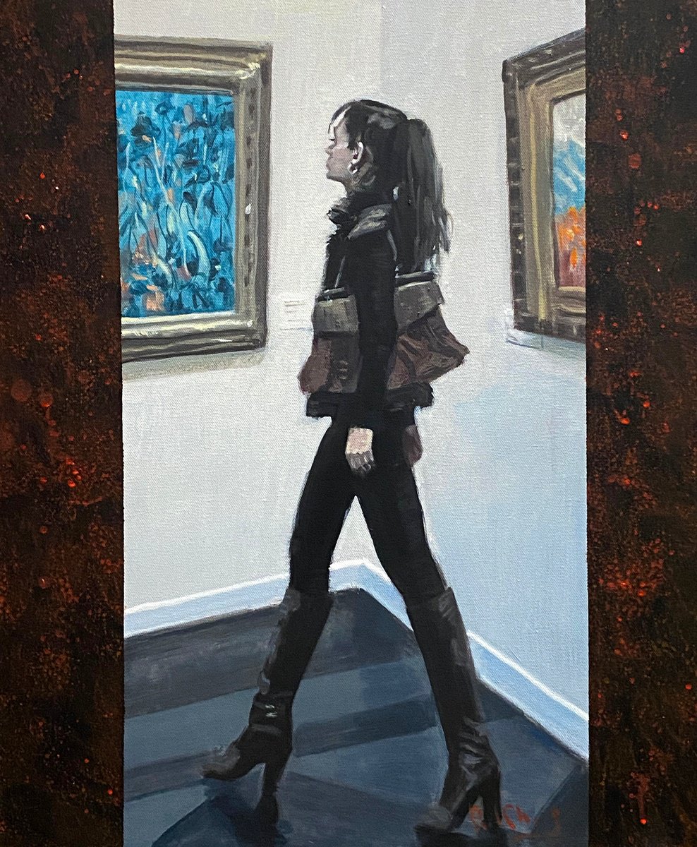  Art Museum No.8 By Paul Cheng, 20 X 24, Artwork For Sale On Artfinder