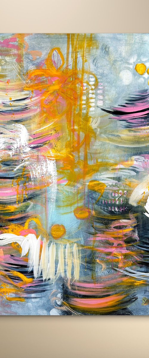 Where Pink Warms the Blue by Andrada Anghel