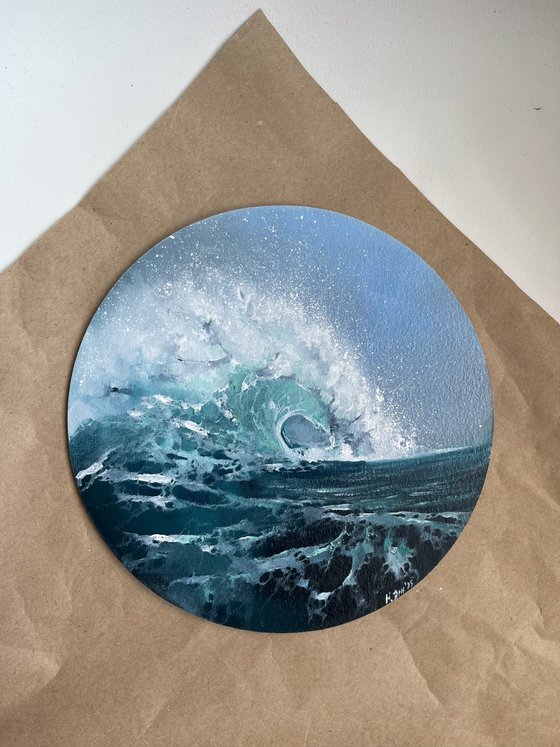 Turquoise wave