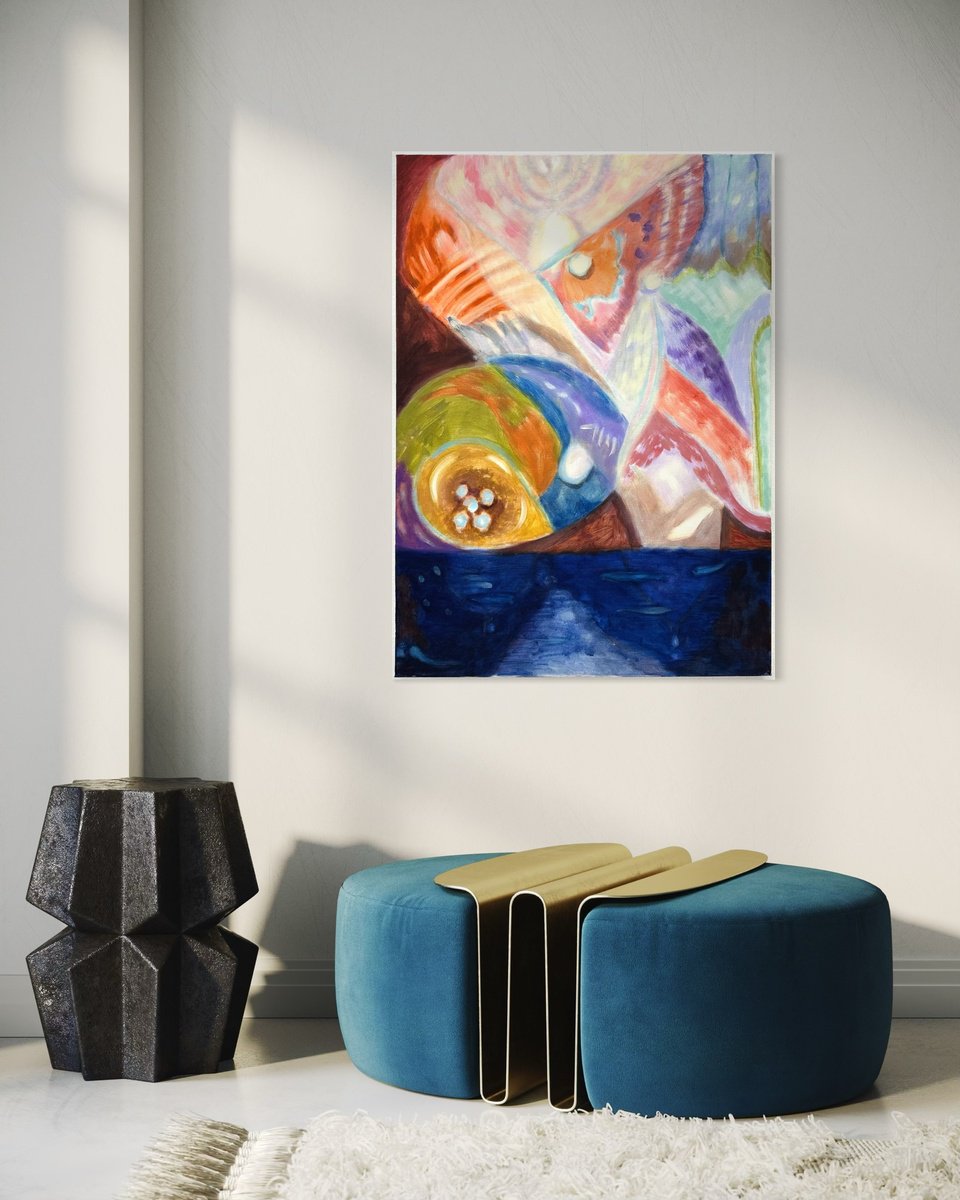 Walk The Way By Mengqiu Li, 20 X 28, Artwork For Sale On Artfinder