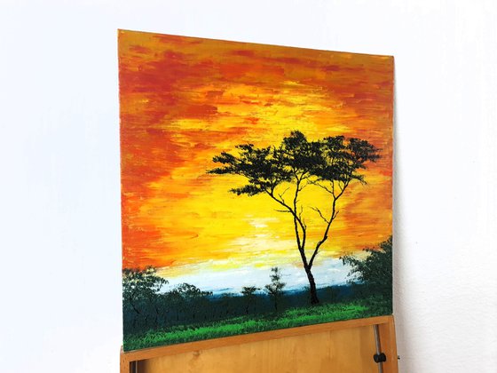 Sunny tree