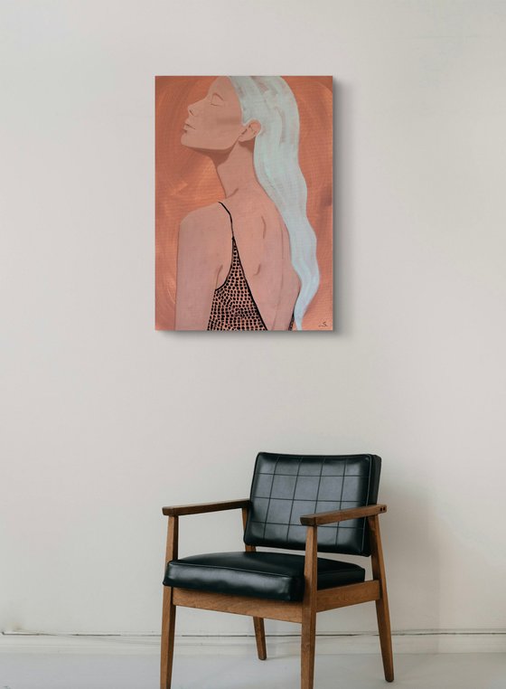 Silent Reflection - Female Portrait