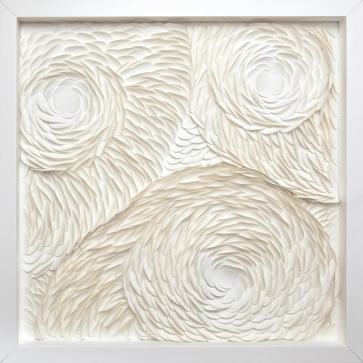 Organic Abstract Sculpture By Olga Skorokhod, 25 X 25", Untitled, Original Artwork