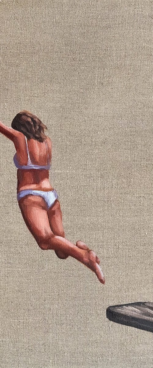 Jumping Girl by Daria Gerasimova