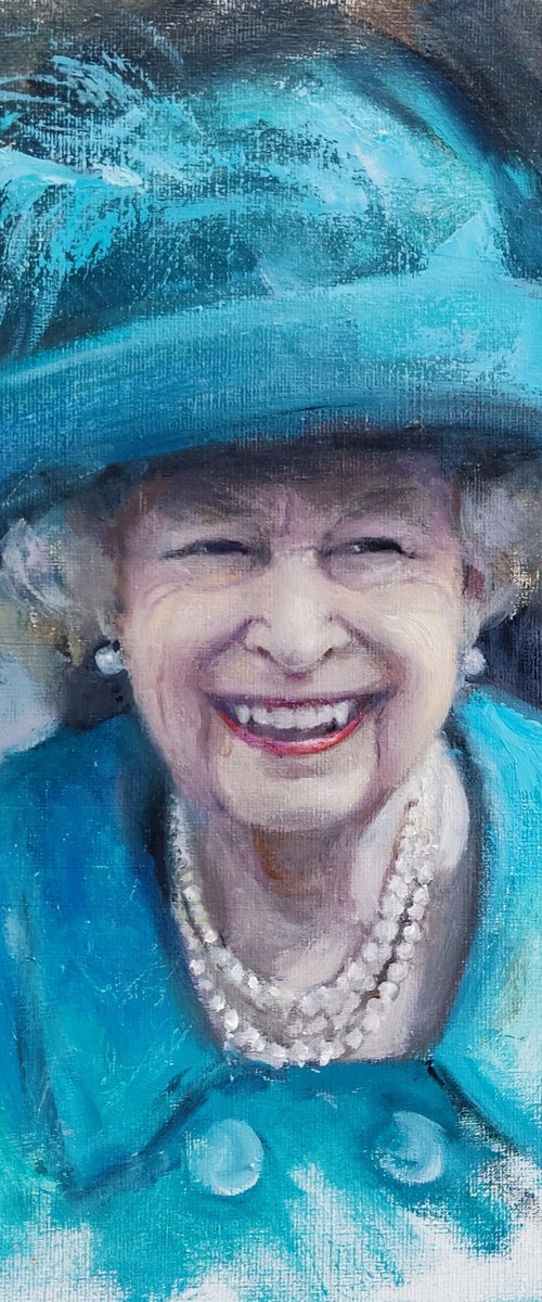 Queen Оf England  Elizabeth II by HELINDA (Olga Müller)