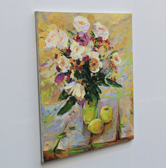 Morning Stillness Summer flowers