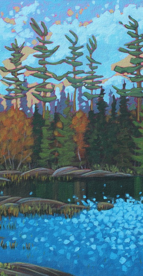 Autumn Landscape by Sage Mountain Studio