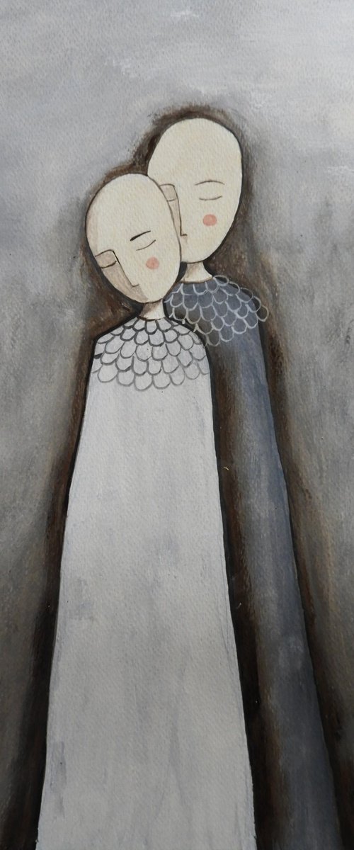 The embrace by Silvia Beneforti