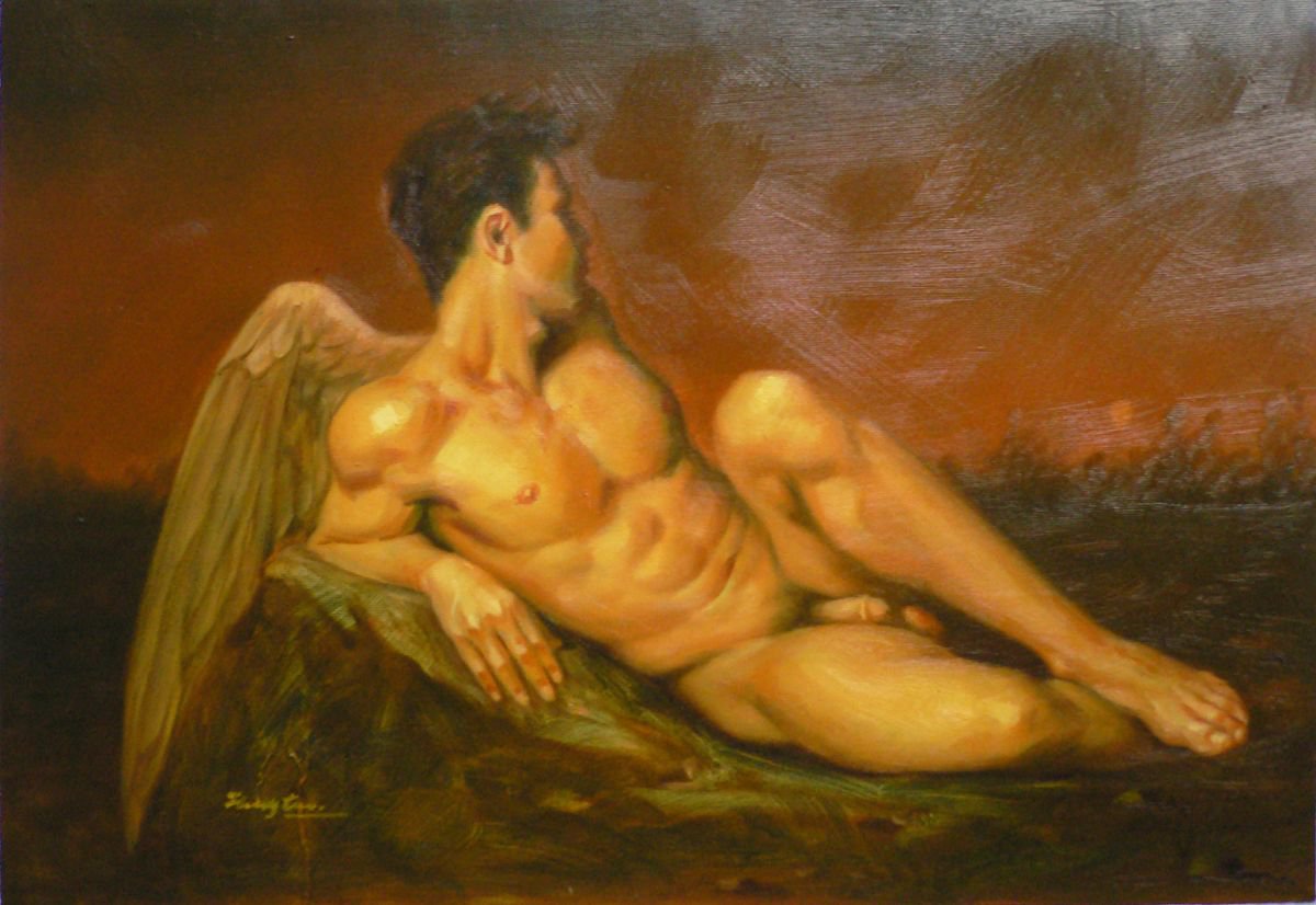 Male Nude Angel