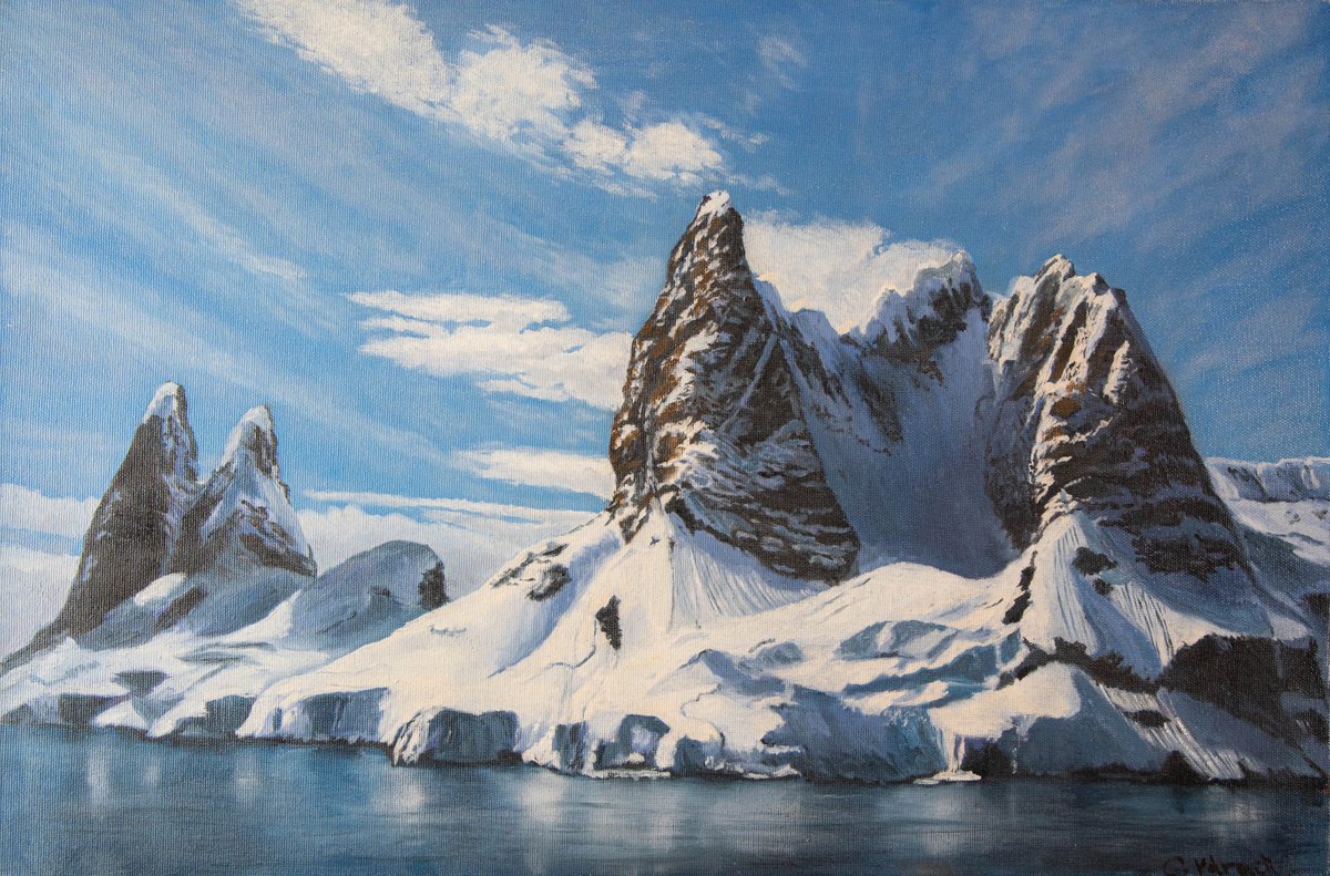 Antarctic Embrance by Catherine Varadi