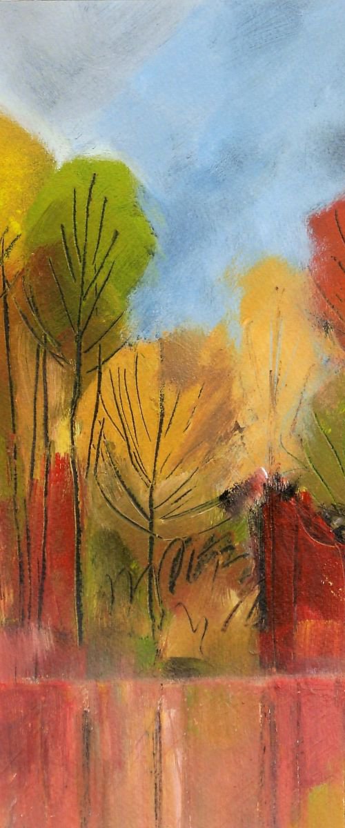 Autumn Trees 6 by Jan Rippingham