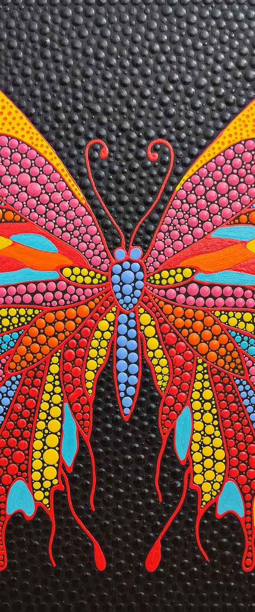 Butterfly Mosaic by Oxana Lazari