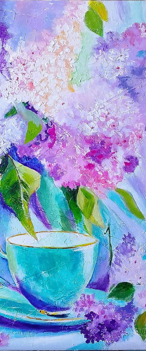 Lilac Morning by Liubov Samoilova