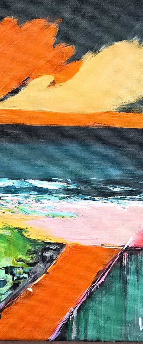 Warm seascape #3 by V+V Kniazievi