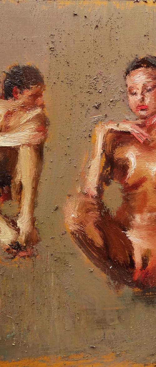 Man and woman by Manuel Leonardi