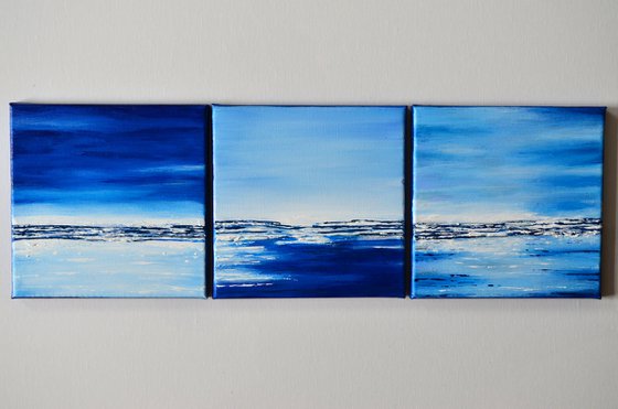 Blue Sky II - Modern abstract Gift Idea Urban art