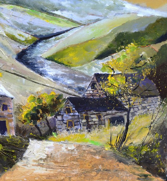 River in the valley - 7623