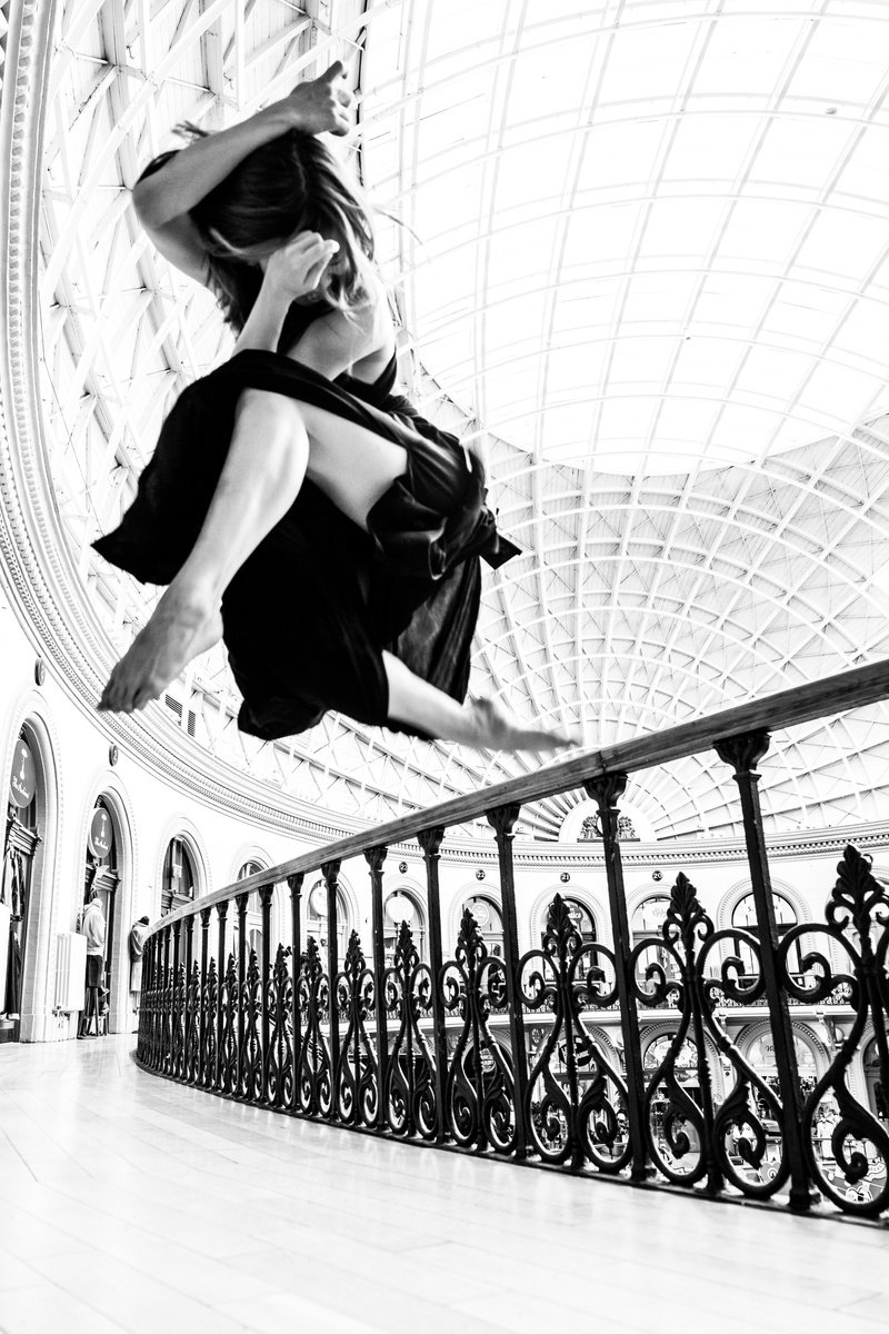 Expressive Portrait Photograph By Cody Choi, 20 X 30, Miss Bouncy #13.1, Original Artwork