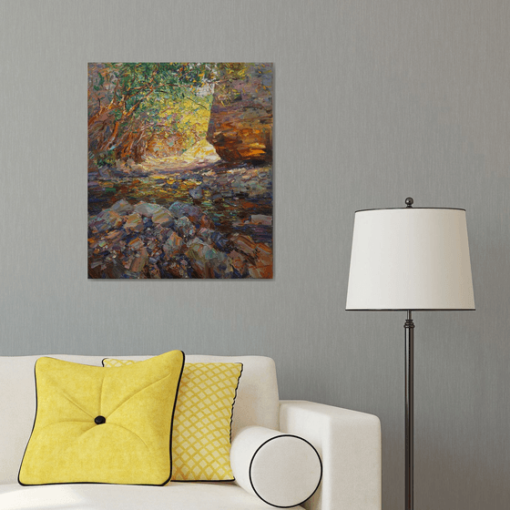 Light Through Avakas Gorge