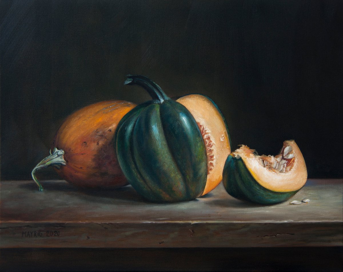 Pumpkin lovers by Mayrig Simonjan