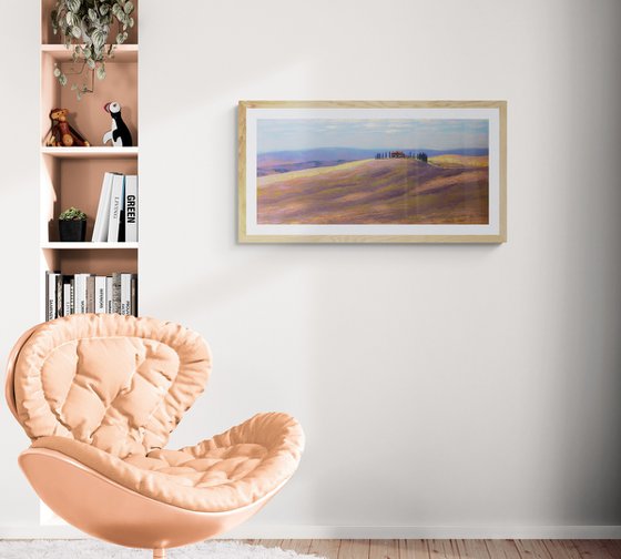 Tuscany, View of Asciano