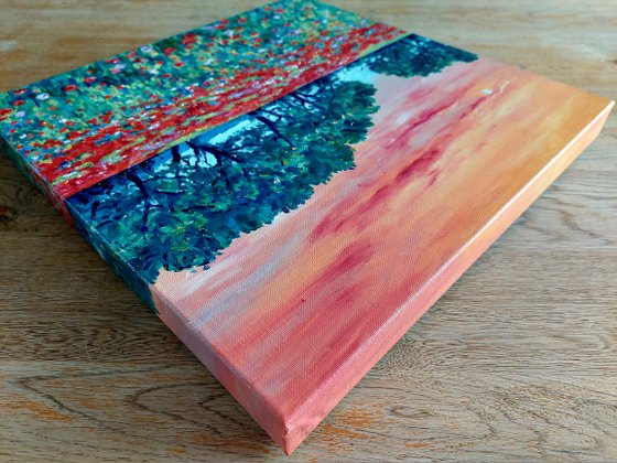 Evening Poppy Meadow