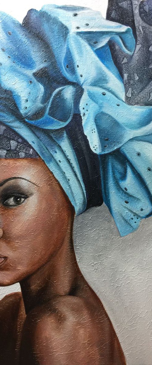 Woman portrait. by Eka Peradze