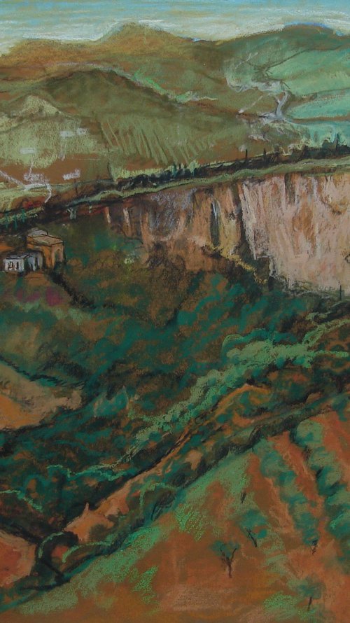 Ronda Spain second view by Patricia Clements