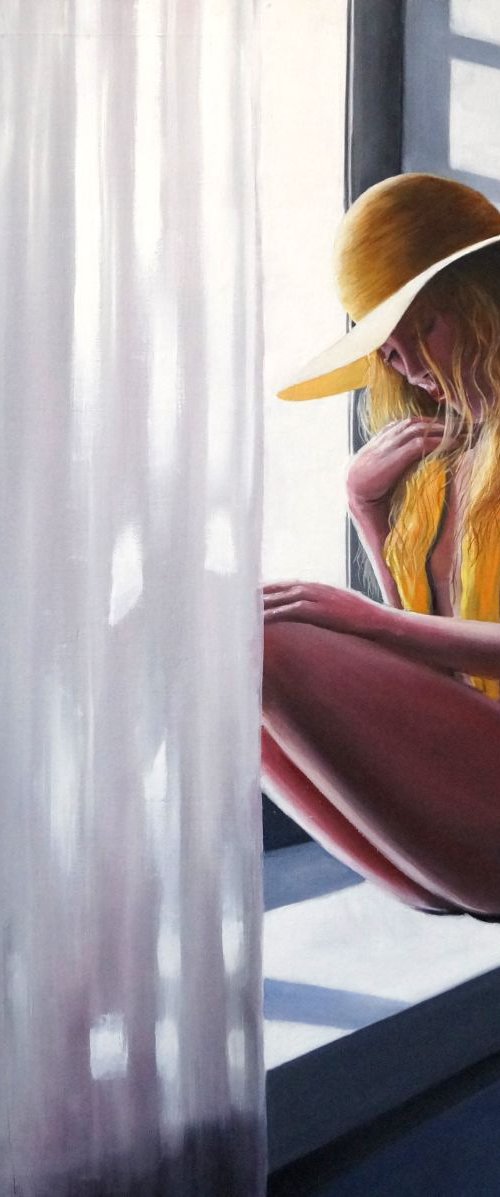 MUJER EN LA VENTANA by Rafael Carrascal